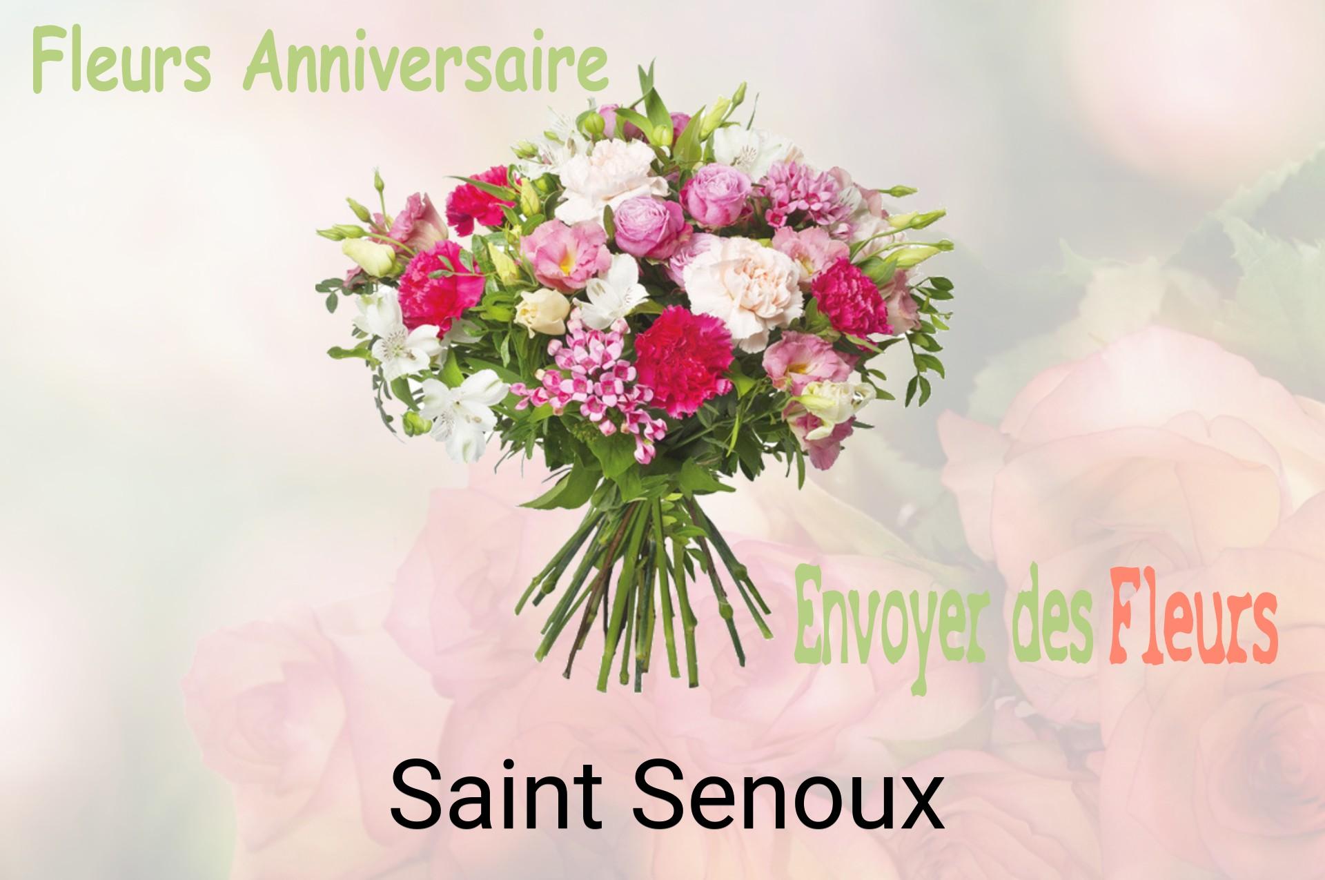 Bouquet de fleurs d’anniversaire livré à Saint-Senoux