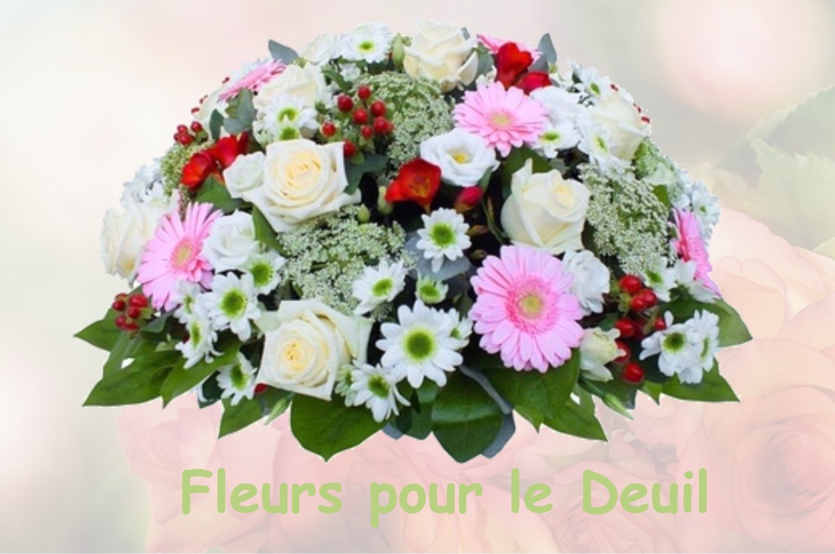 fleurs deuil SAINT-SENOUX